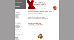 Desktop Screenshot of hivundaids.de